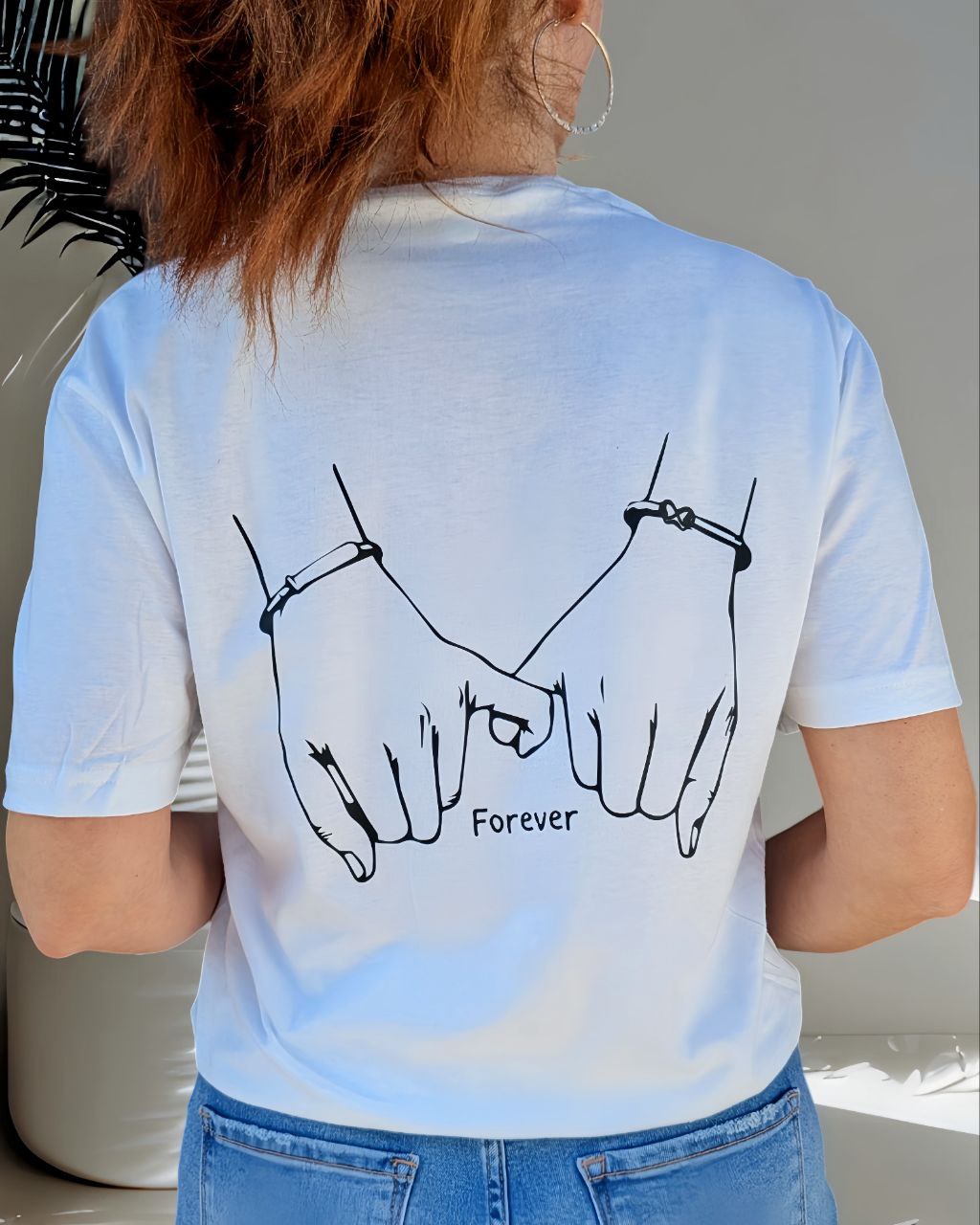 Forever" T-Shirt - Minimalist Love Symbol | Unisex

Cotton Tee
