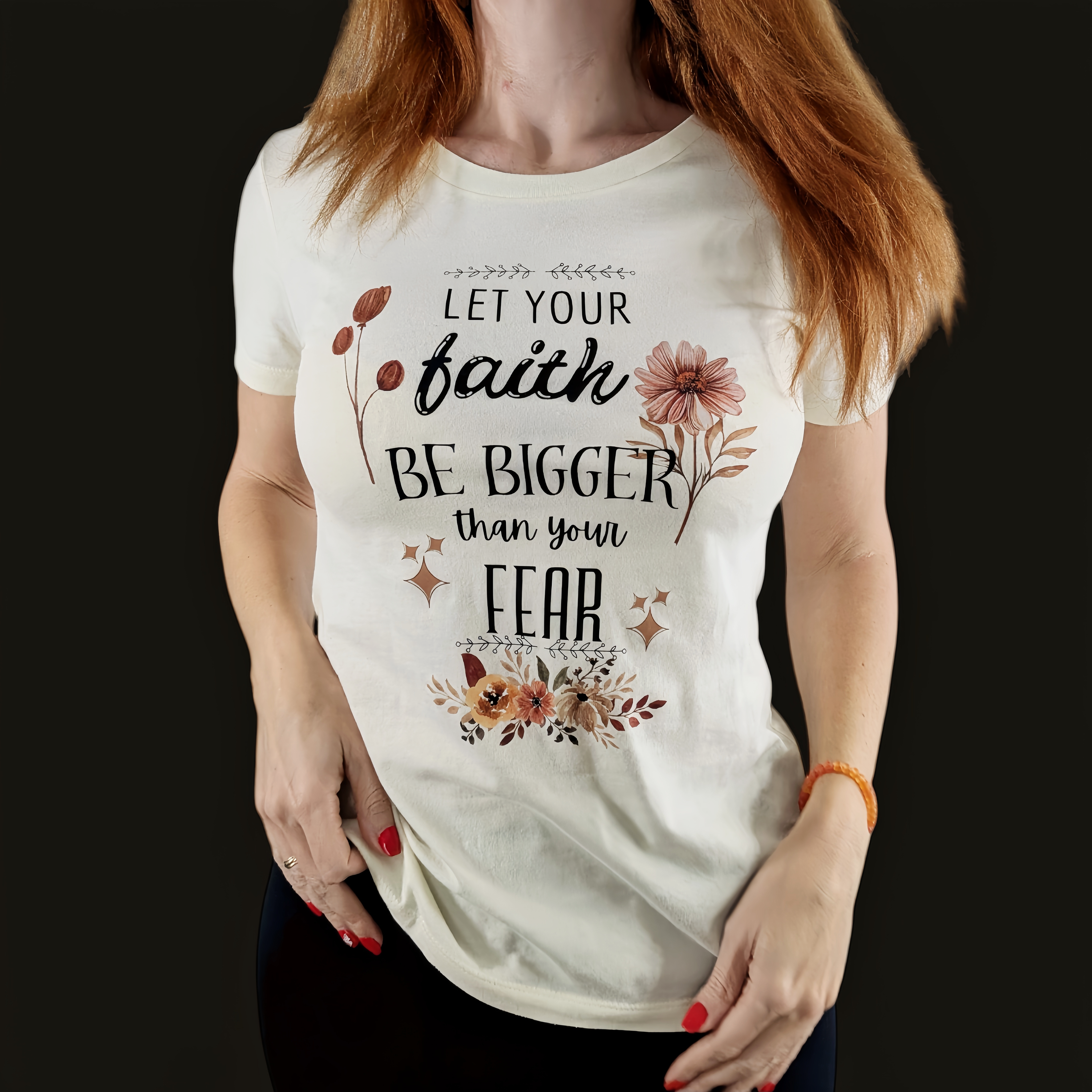Let Your Faith Be Bigger Than Your Fear – Women’s Tee