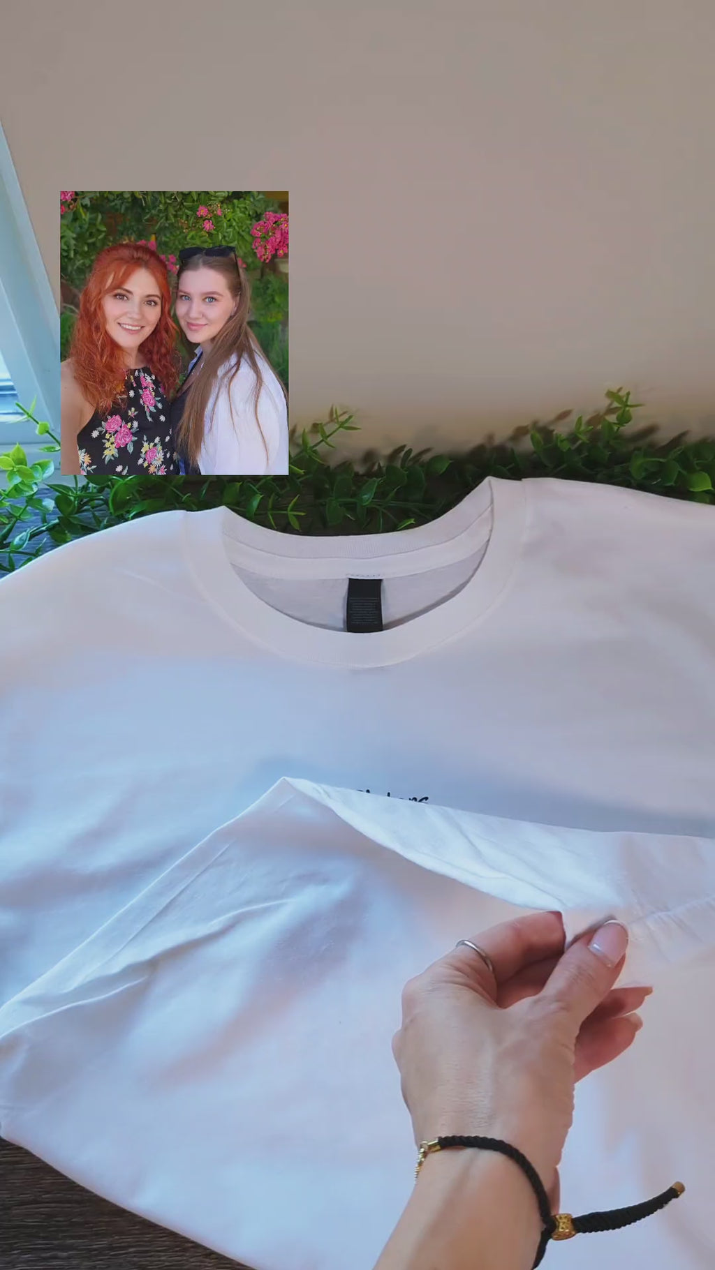 Custom Sisters Shirt - Turn Your Photo into a Cartoon Illustration | Personalized Gift for Sister, Best Friend Shirt