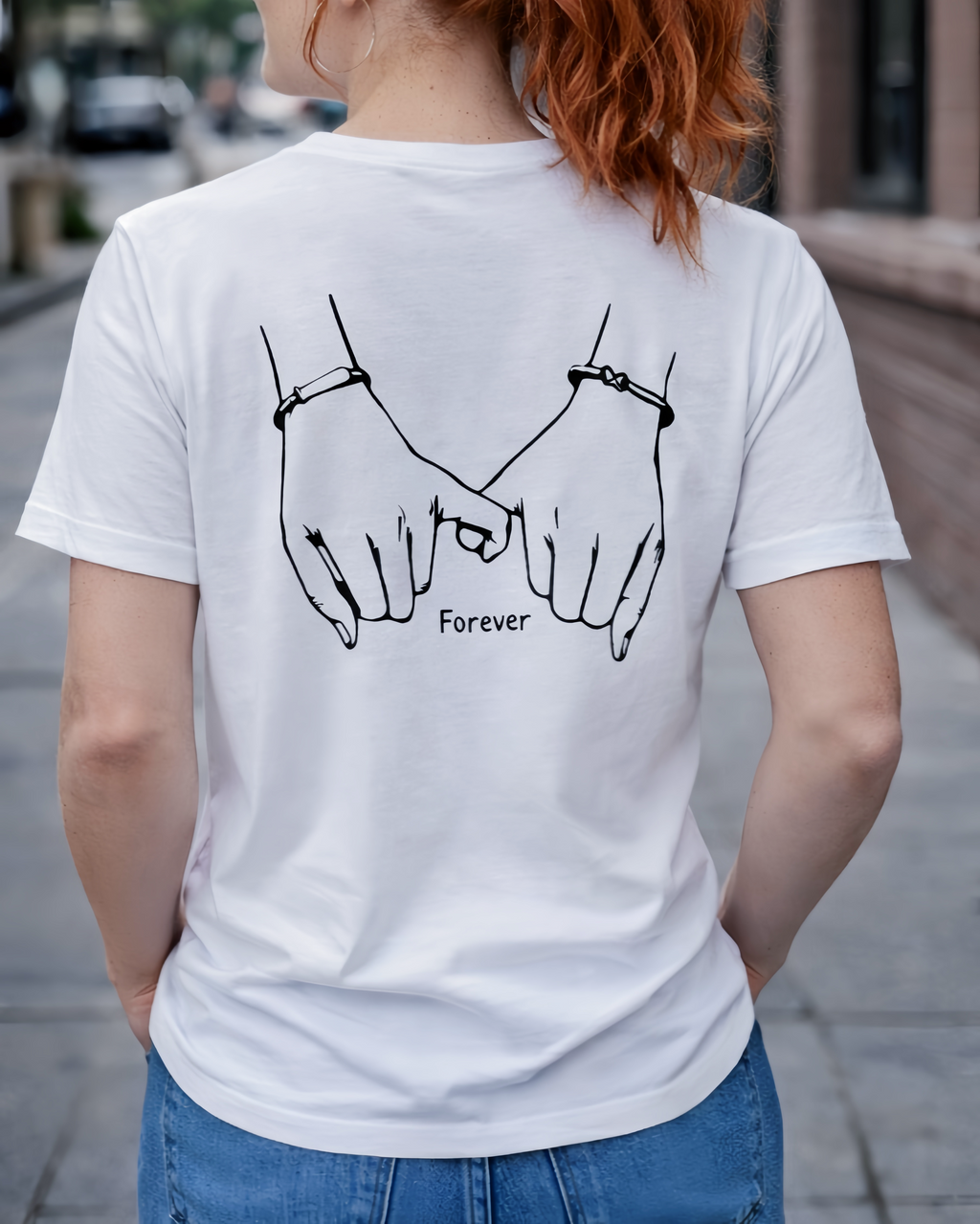 Forever" T-Shirt - Minimalist Love Symbol | Unisex

Cotton Tee