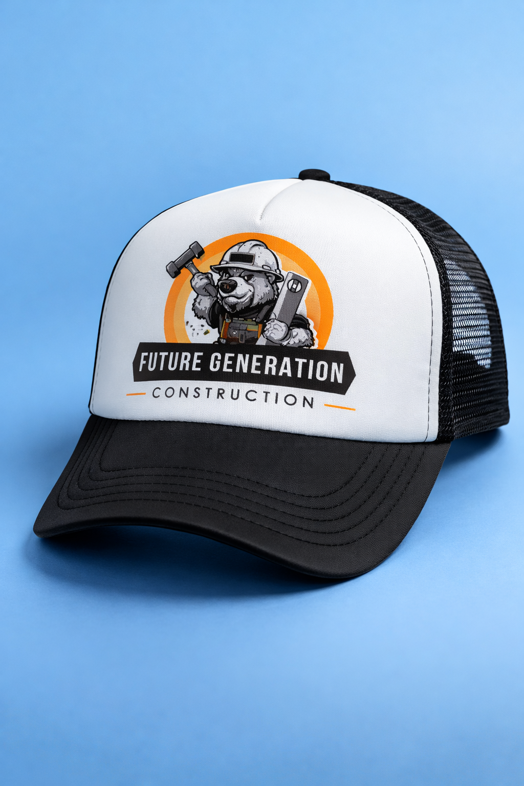 Custom  Hat with Your Logo, Text or Image | Personalized Foam Mesh Cap