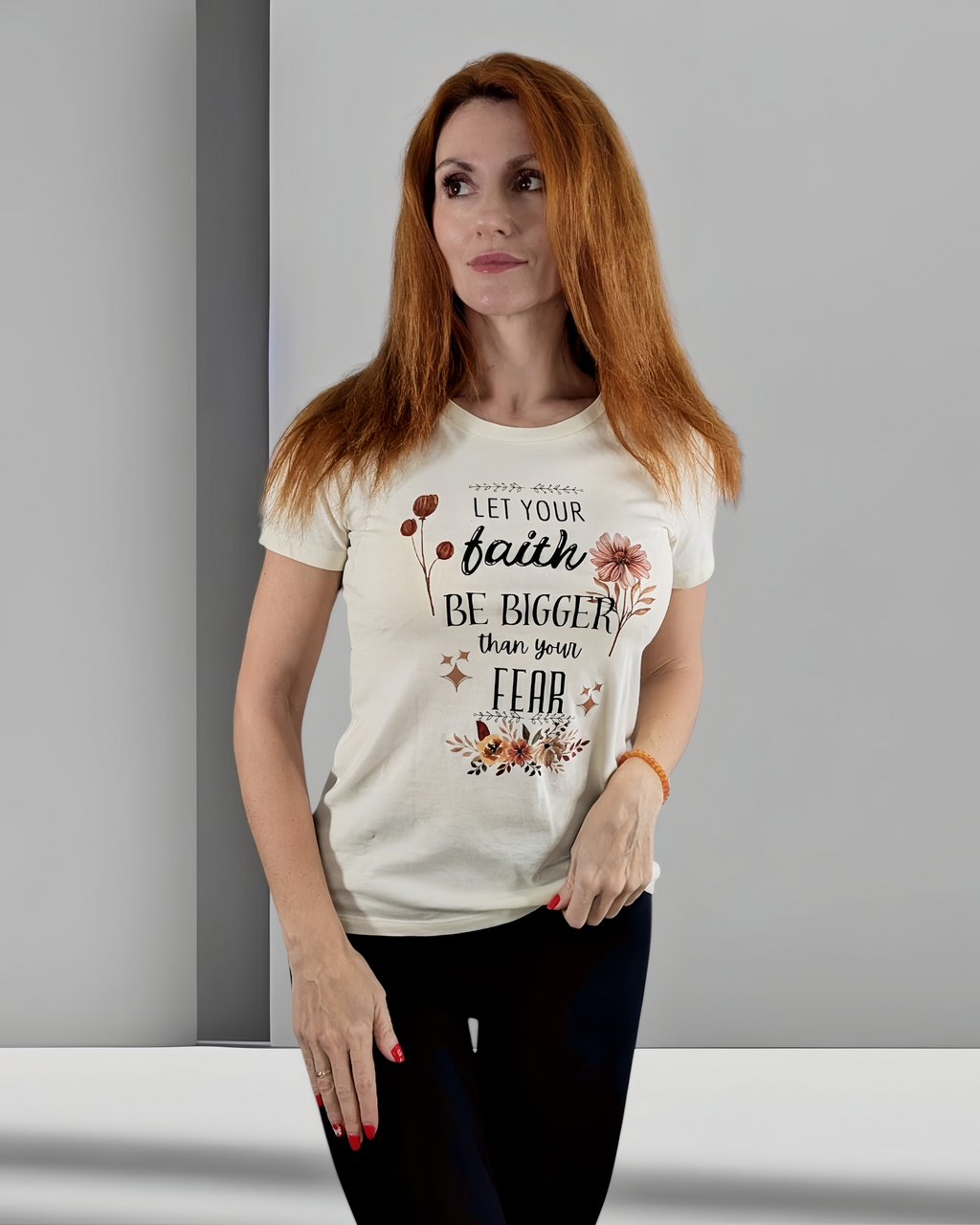 Let Your Faith Be Bigger Than Your Fear – Women’s Tee