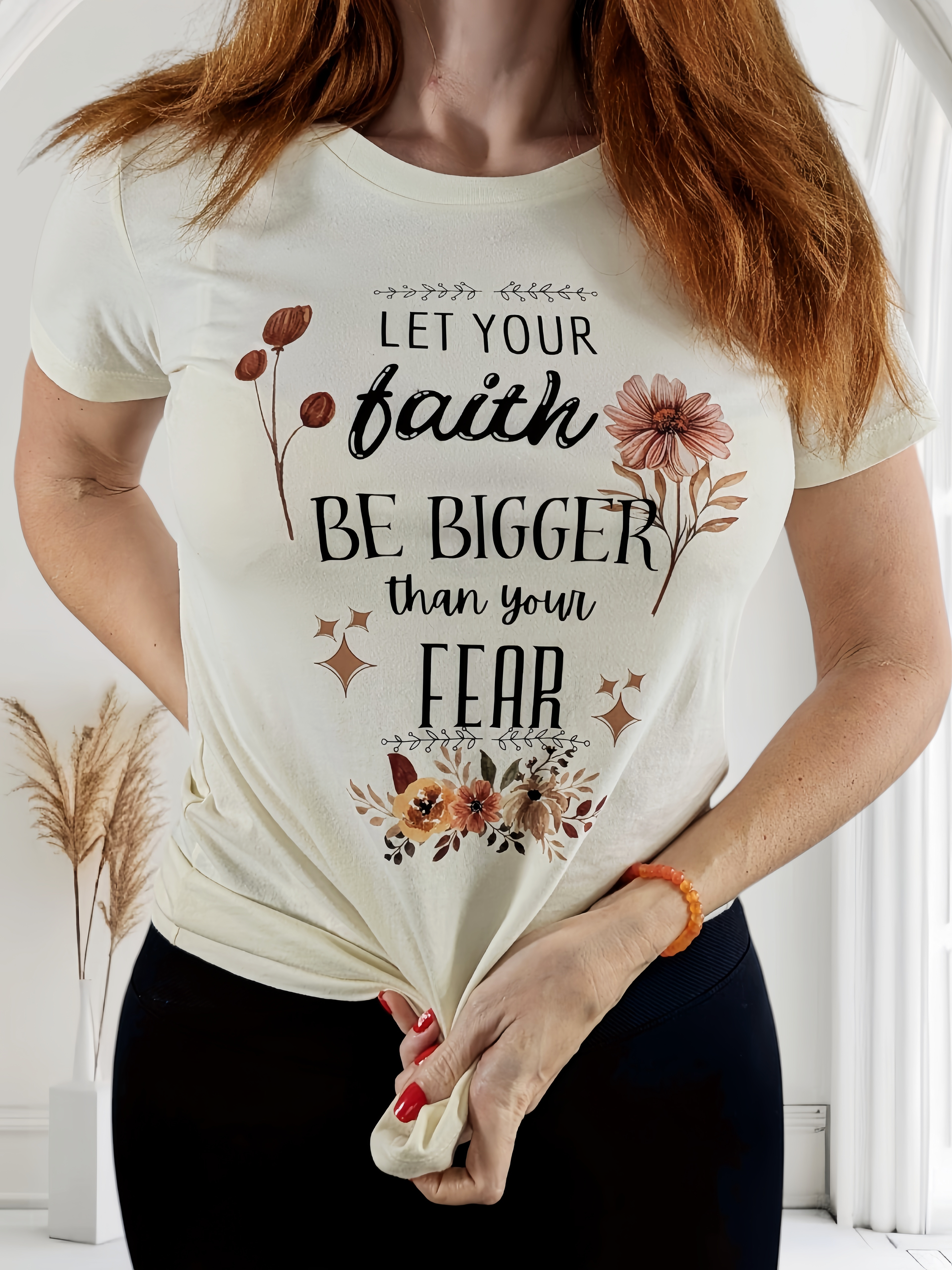 Let Your Faith Be Bigger Than Your Fear – Women’s Tee