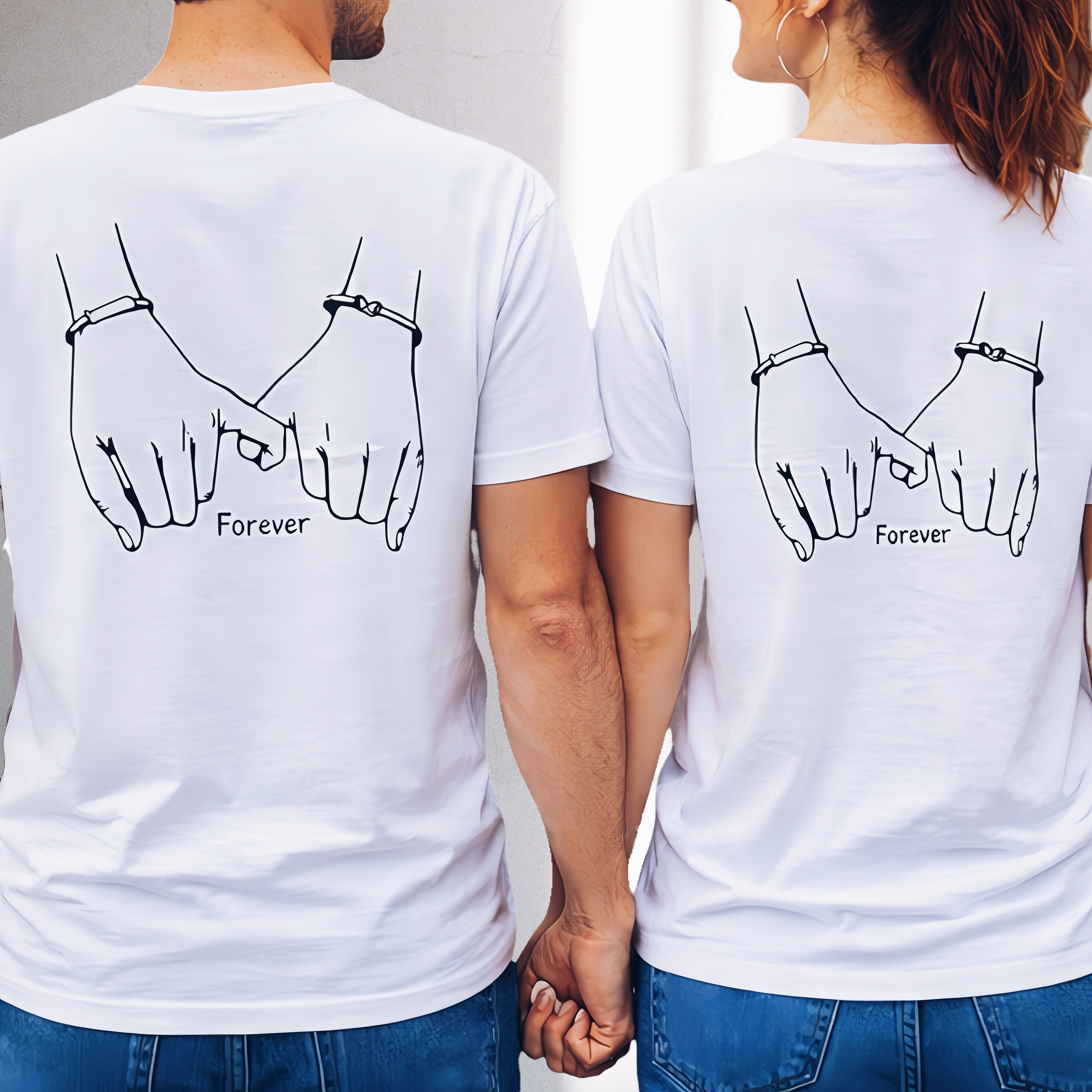 Forever" T-Shirt - Minimalist Love Symbol | Unisex

Cotton Tee