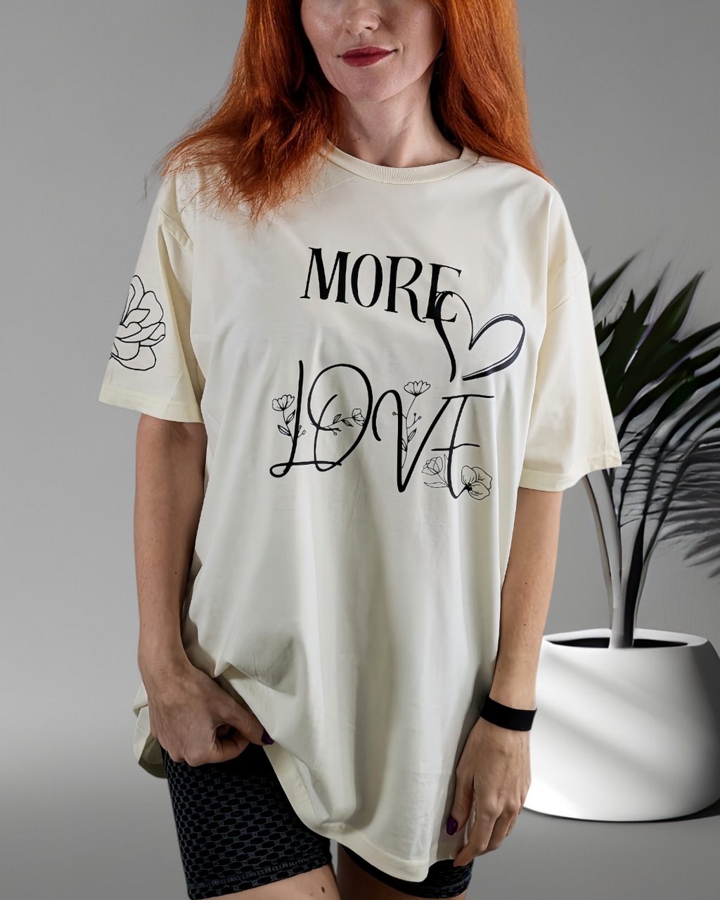 Oversized T-Shirt – “More Love”