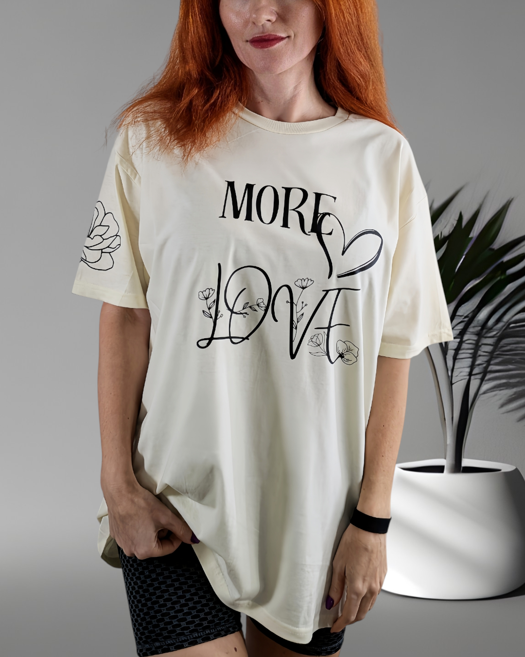 Oversized T-Shirt – “More Love”