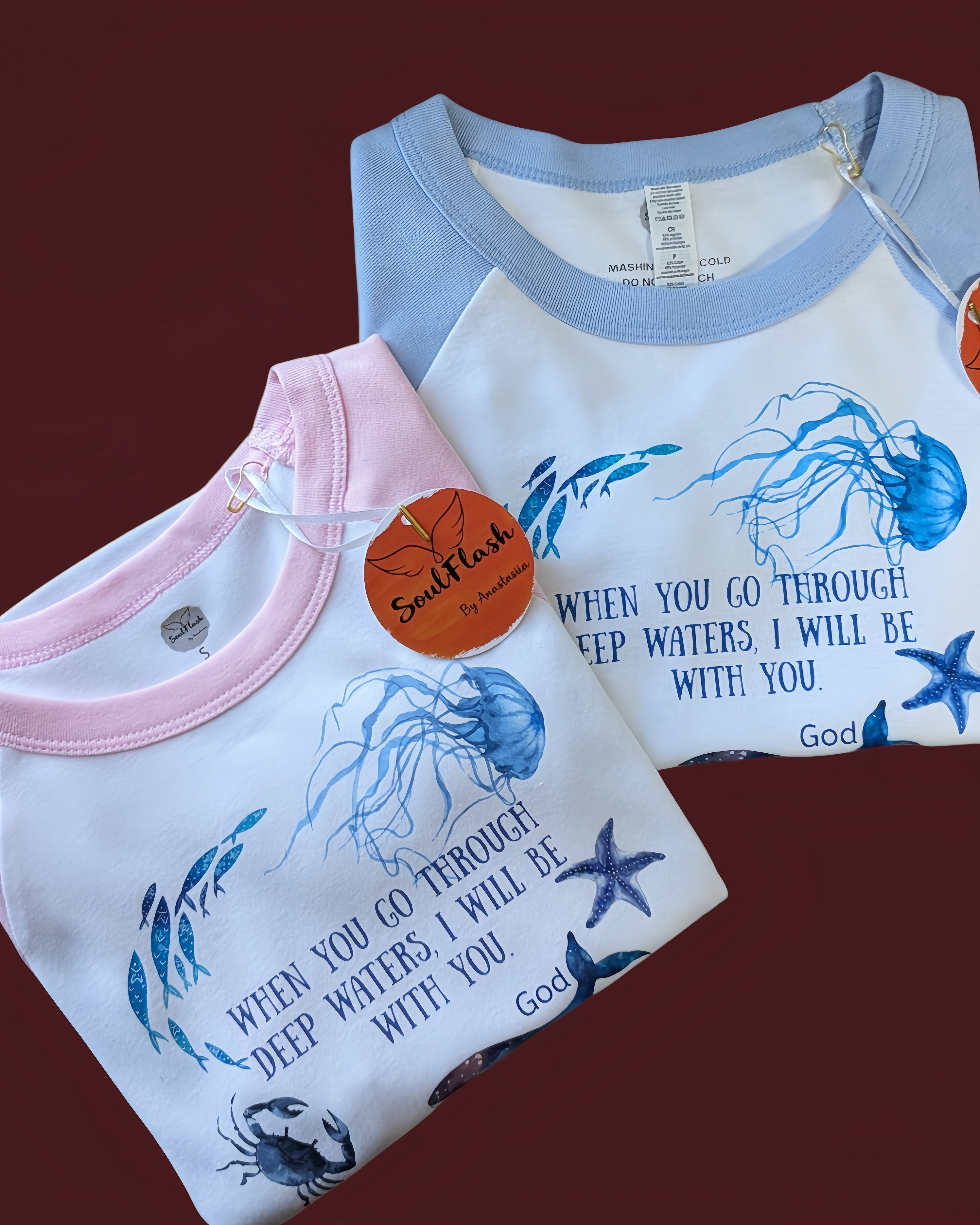 White Women T-Shirt with Christian Quote
