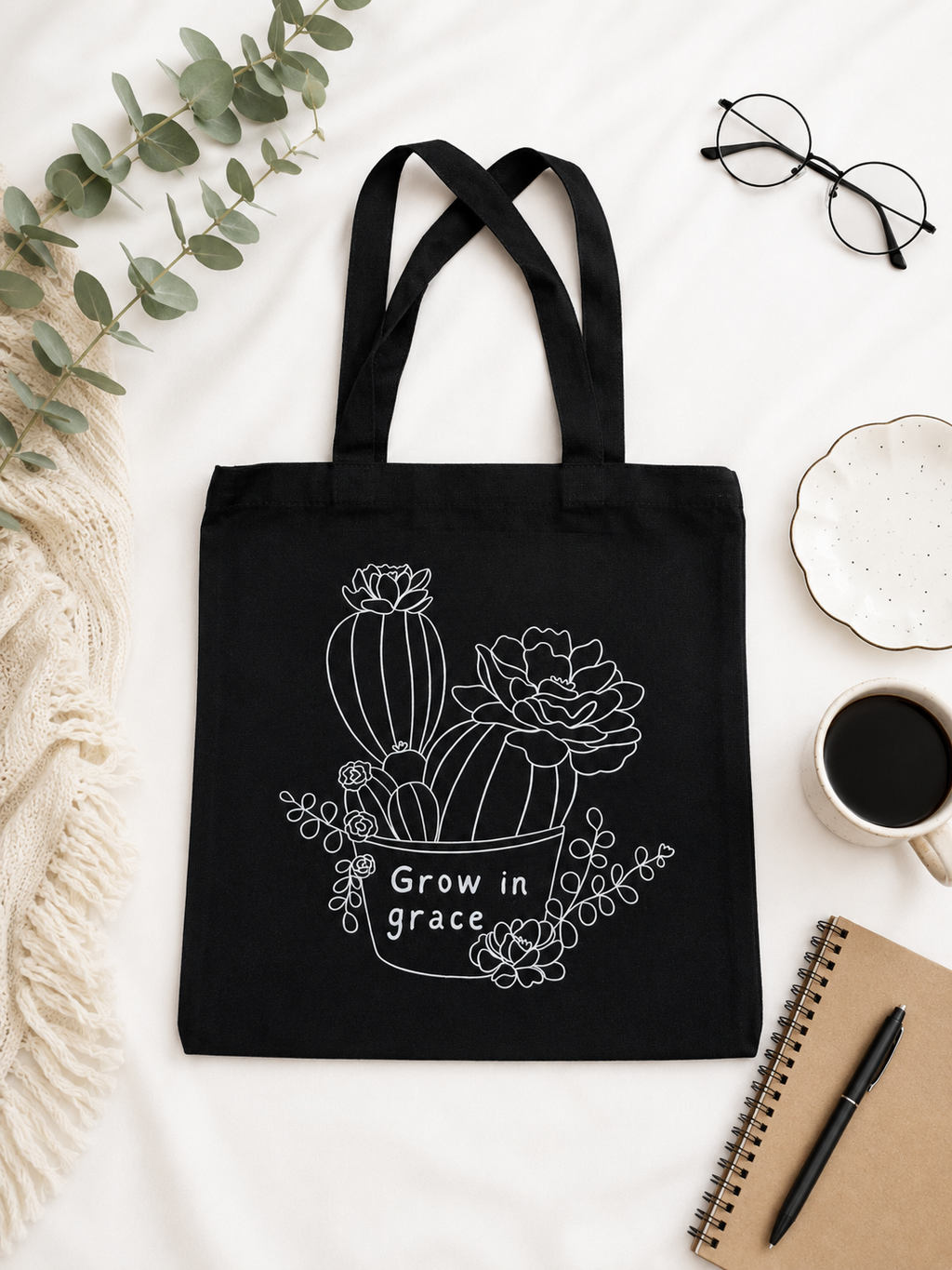 Color Your Own Tote Bag | Creative Party Tote | Girls Night Activity | Birthday & Picnic Idea