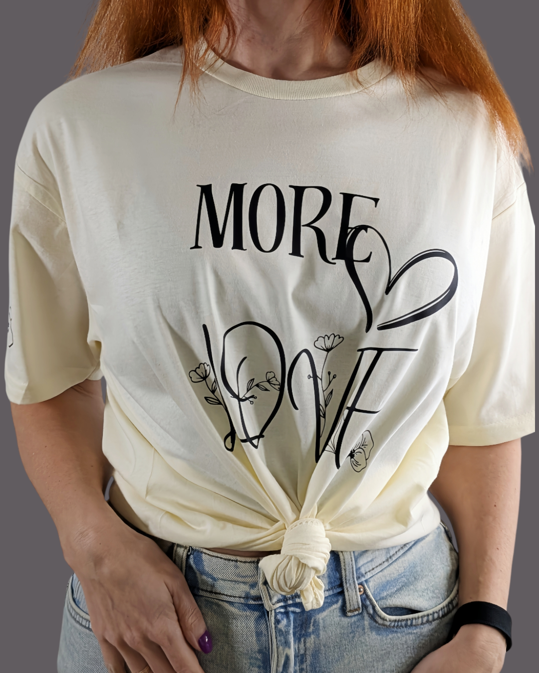 Oversized T-Shirt – “More Love”