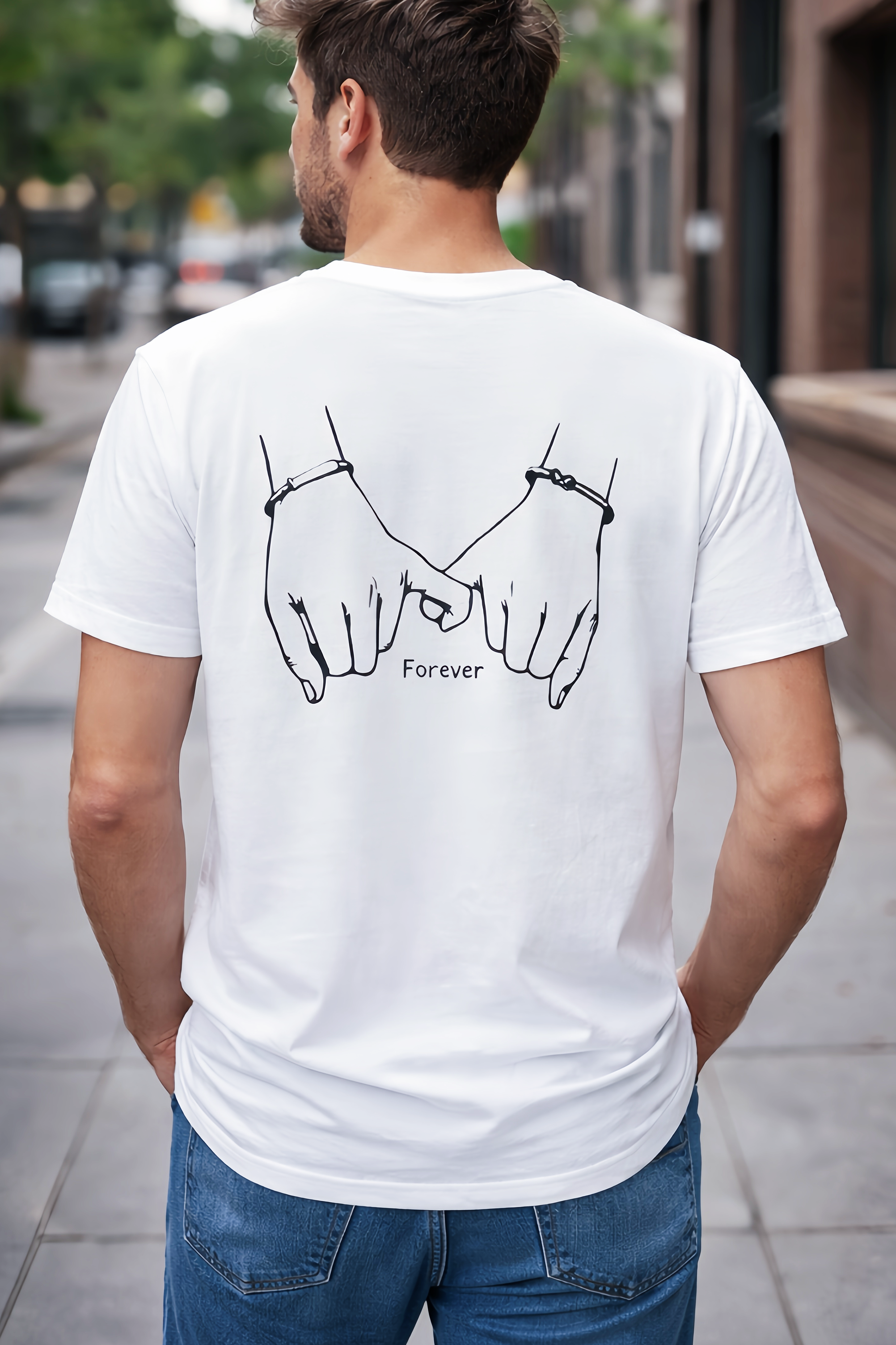 Forever" T-Shirt - Minimalist Love Symbol | Unisex

Cotton Tee